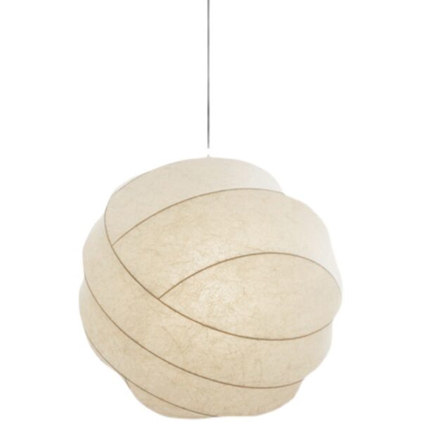 Minimalist Silk Pendant Light